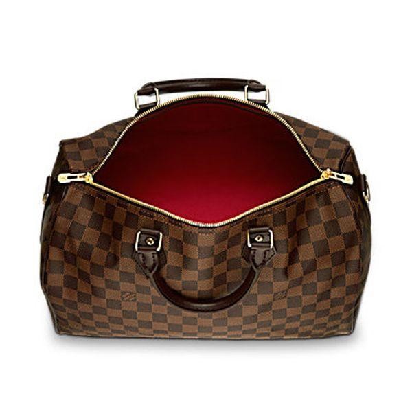 Louis Vuitton Damier Ebene Canvas Speedy Bandouliere 35 N41366