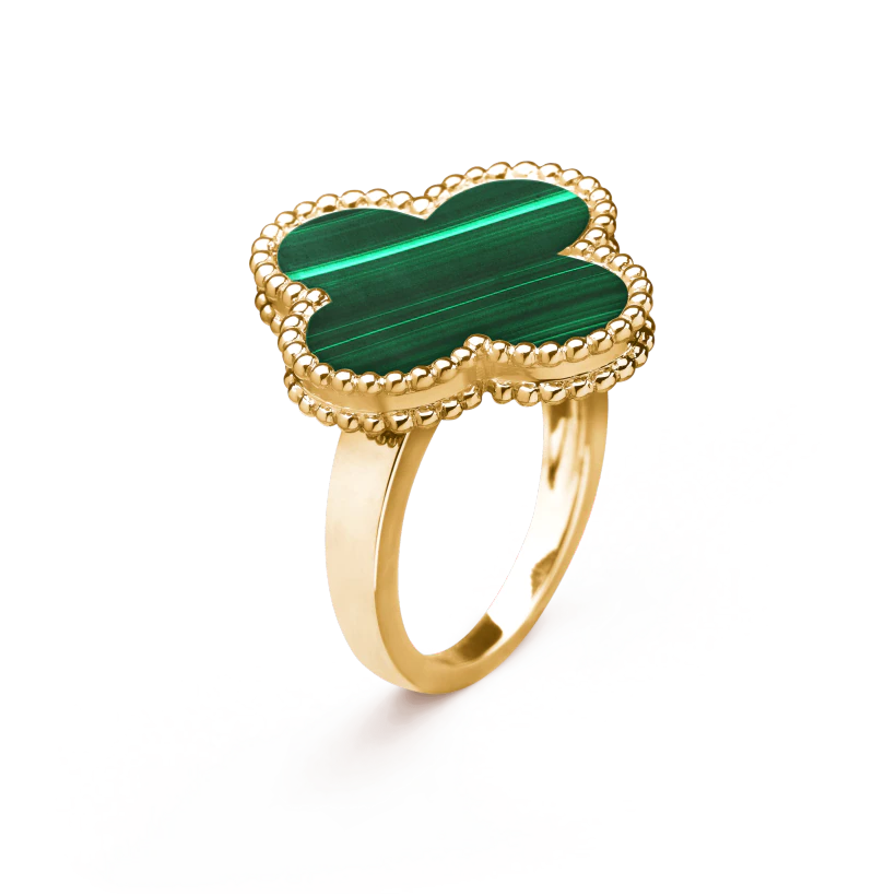 Van Cleef & Arpels Magic Alhambra Ring Malachite