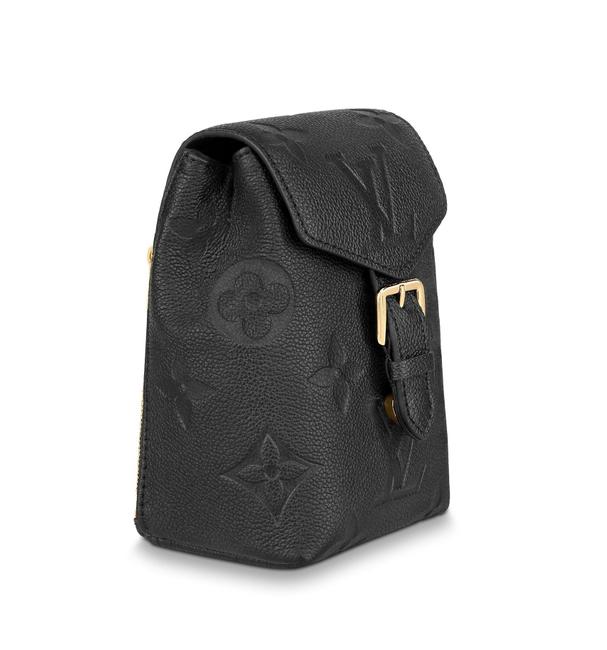 Tiny M80596 Black Monogram Empreinte Leather Backpack